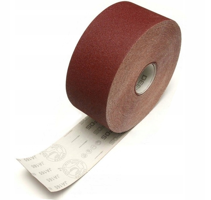 PŁÓTNO PAPIER ŚCIERNY ROLKA DEERFOS 115mm P80 1metr