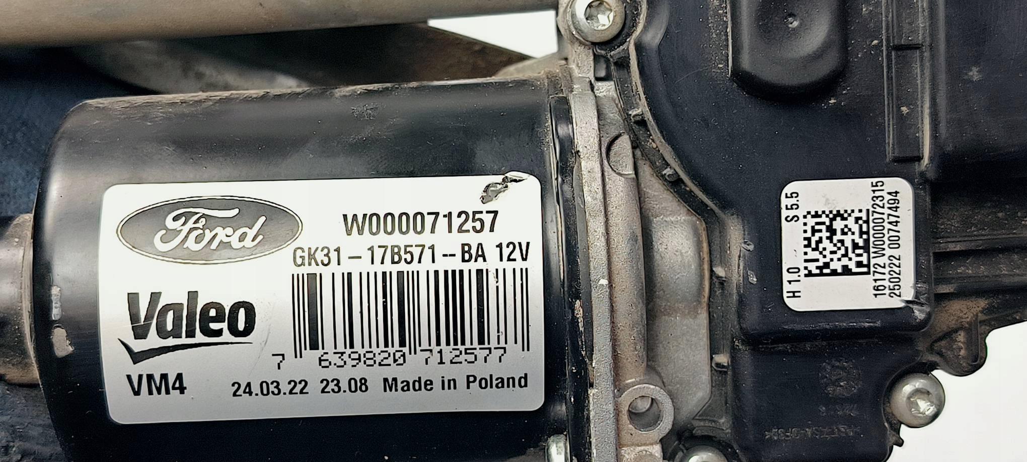 wiper mechanism front BK31-17B571-BA FORD TRANSIT MK8