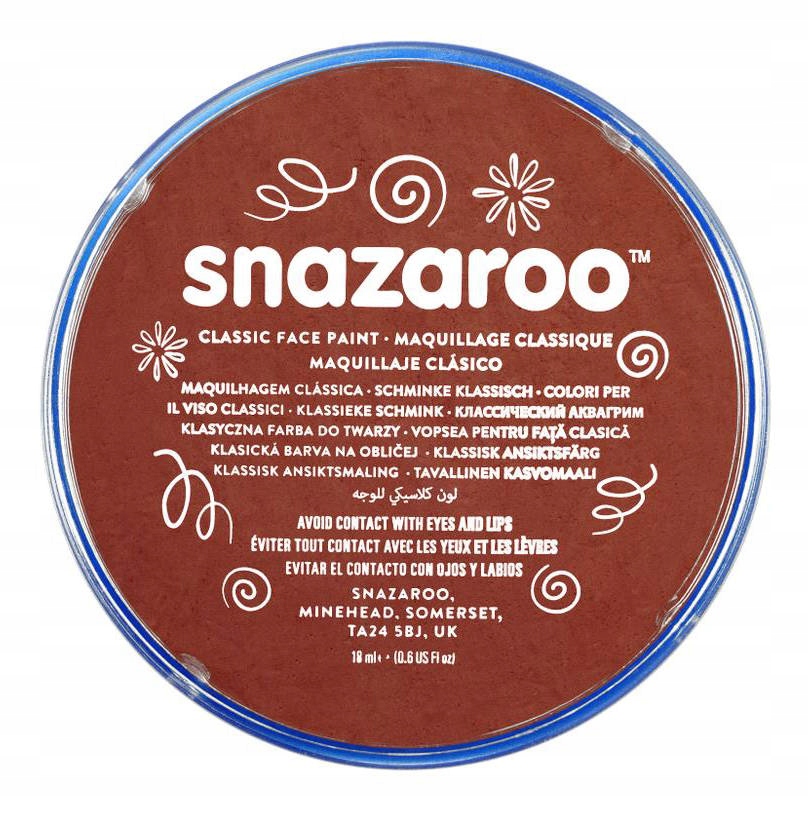 

Snazaroo 18 ml Rdzawy farba do ciała