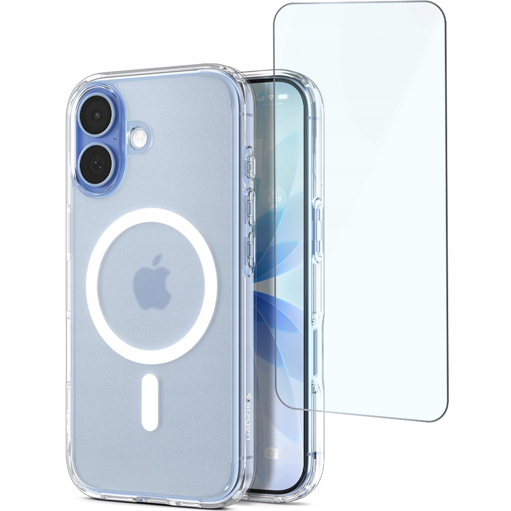 Etui ochronne do iPhone 17, Spigen Ultra Hybrid do MagSafe, case szkło