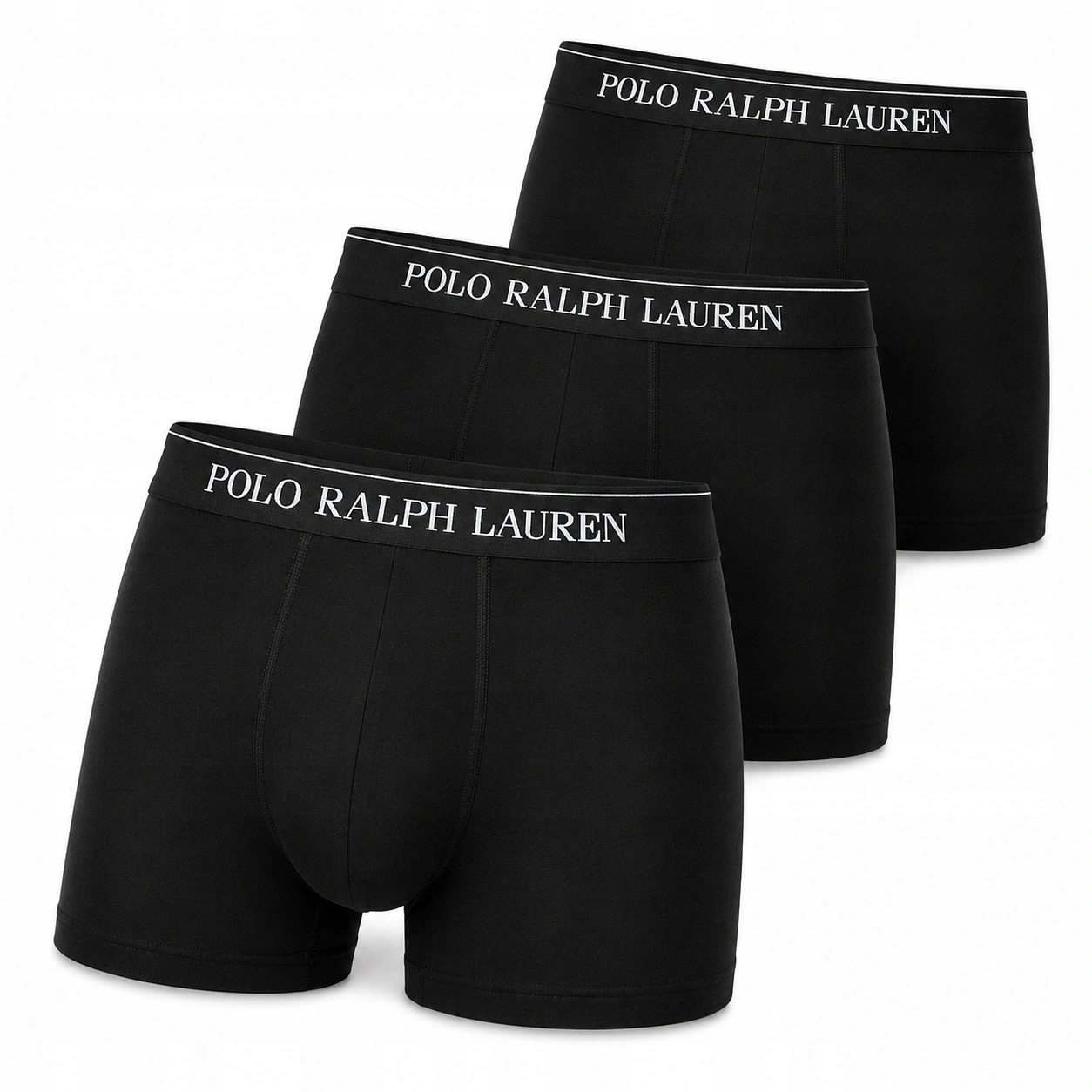 Pánské boxerky Polo Ralph Lauren, bavlněný komplet, 3 balení, černé, velikost L