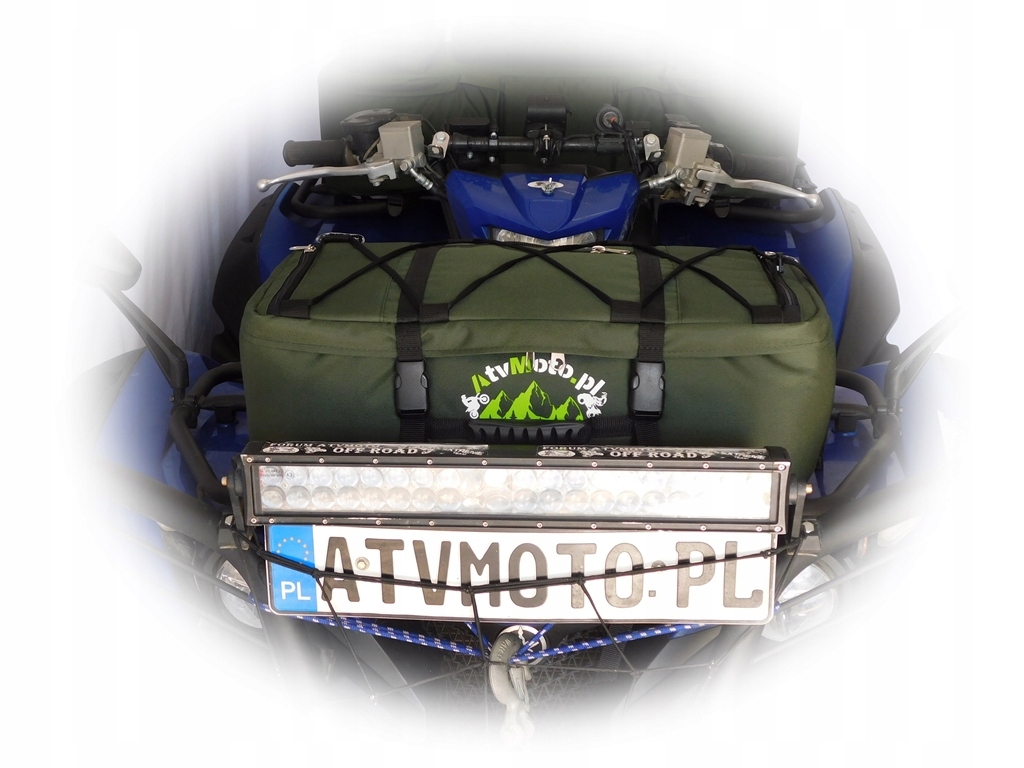 Torba kufer na quada ATV uniwersalna mala oliwka Weight with packaging 1 5 kg