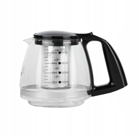 

Dzbanek szklany z zaparzaczem 750ml zioła herbata