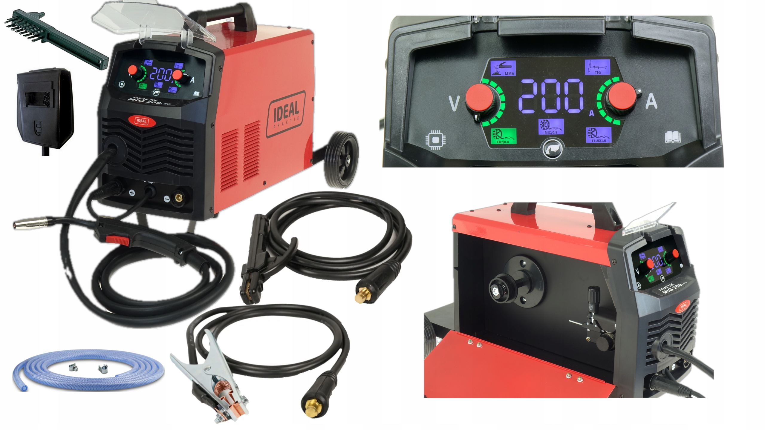 @Spawarka Migomat Ideal Mig\mma\tig Praktik Mig 200 Synergia Led