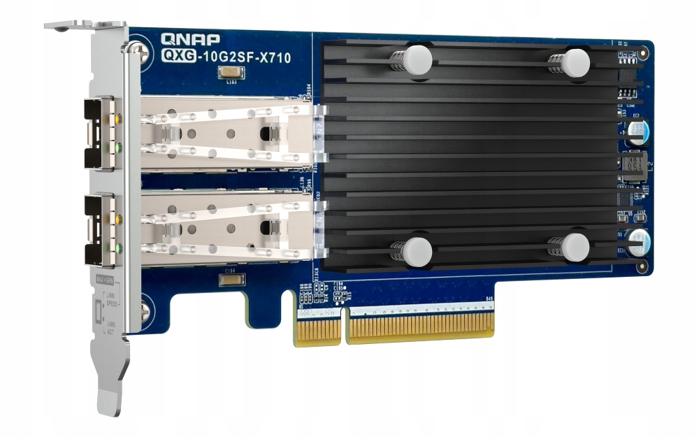 Qnap QXG-10G2SF-X710 2-portová rozšiřující karta 10GbE Sfp+ pro Qnap/pc