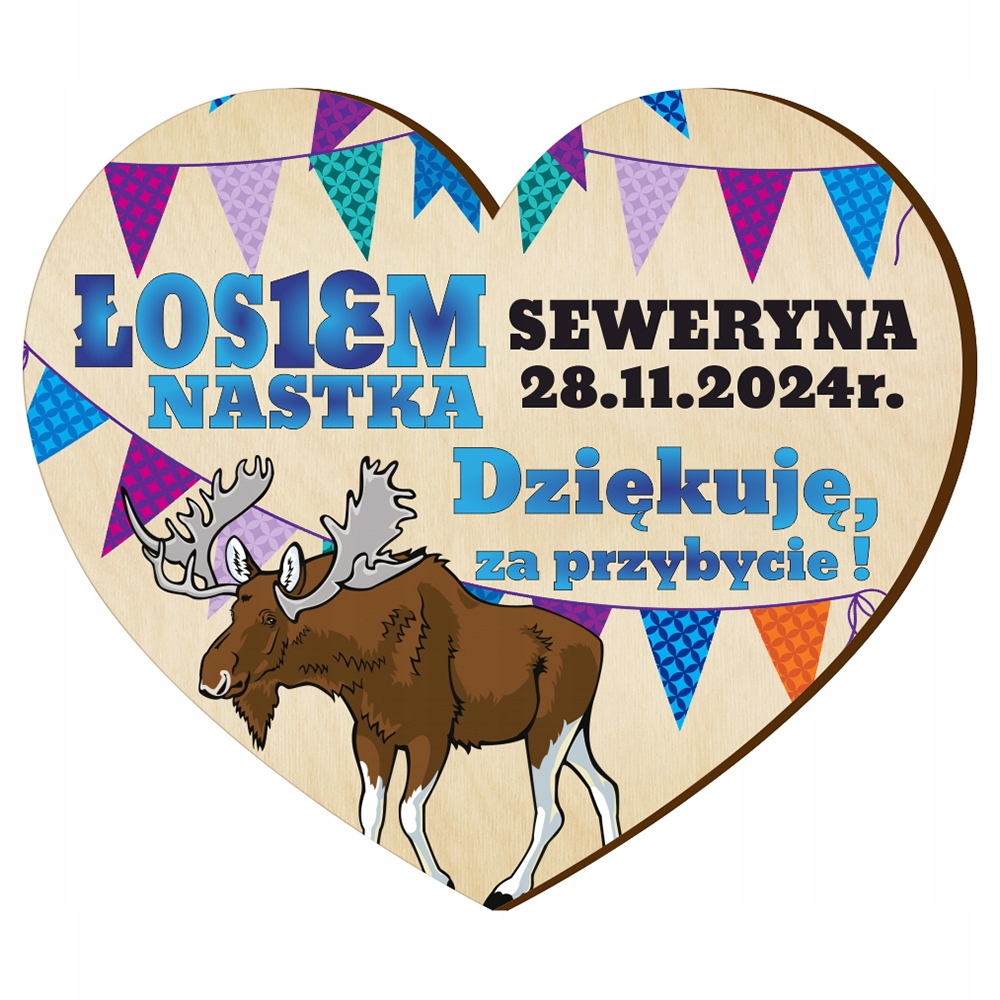 

Podziękowanie na 18 Urodziny upominek gości M