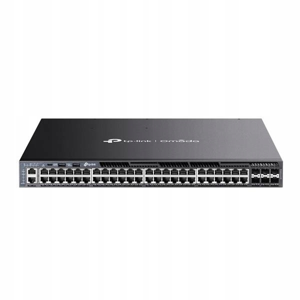 Omada 48-PortGigabit Stackable L3 Managed PoE+ Switch with 6 10GE Sfp+…