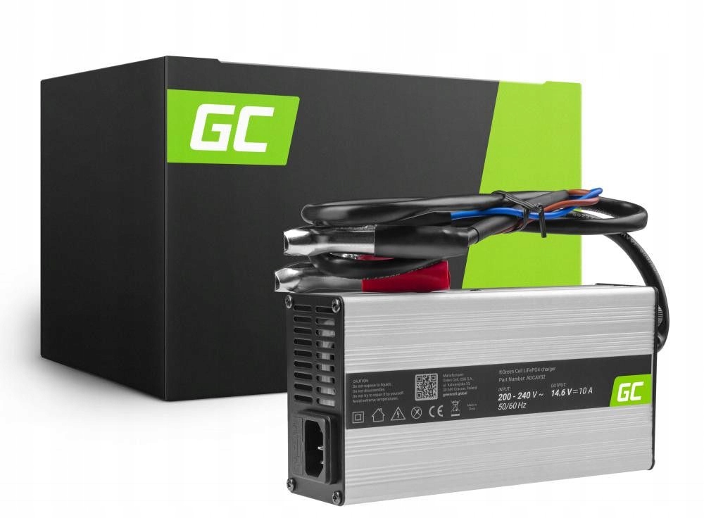 Ładowarka do akumulatorów Green Cell LiFePO4 10 A