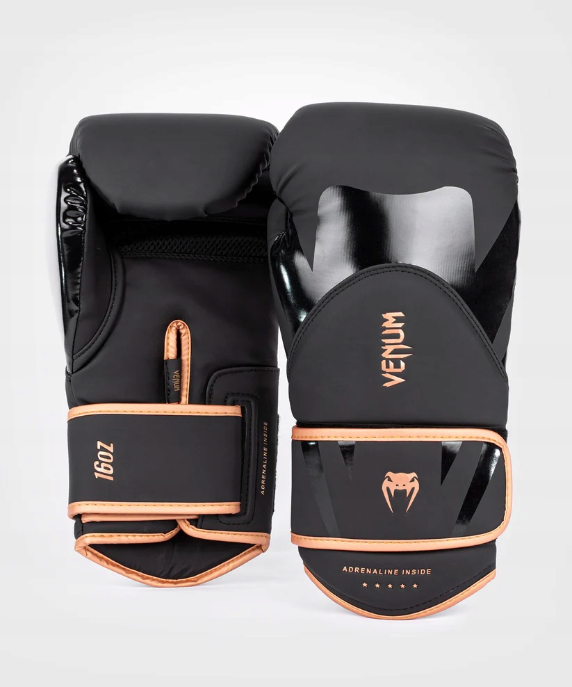 Venum Rękawice Bokserskie Challenger 4.0 Black/Bronze 10OZ