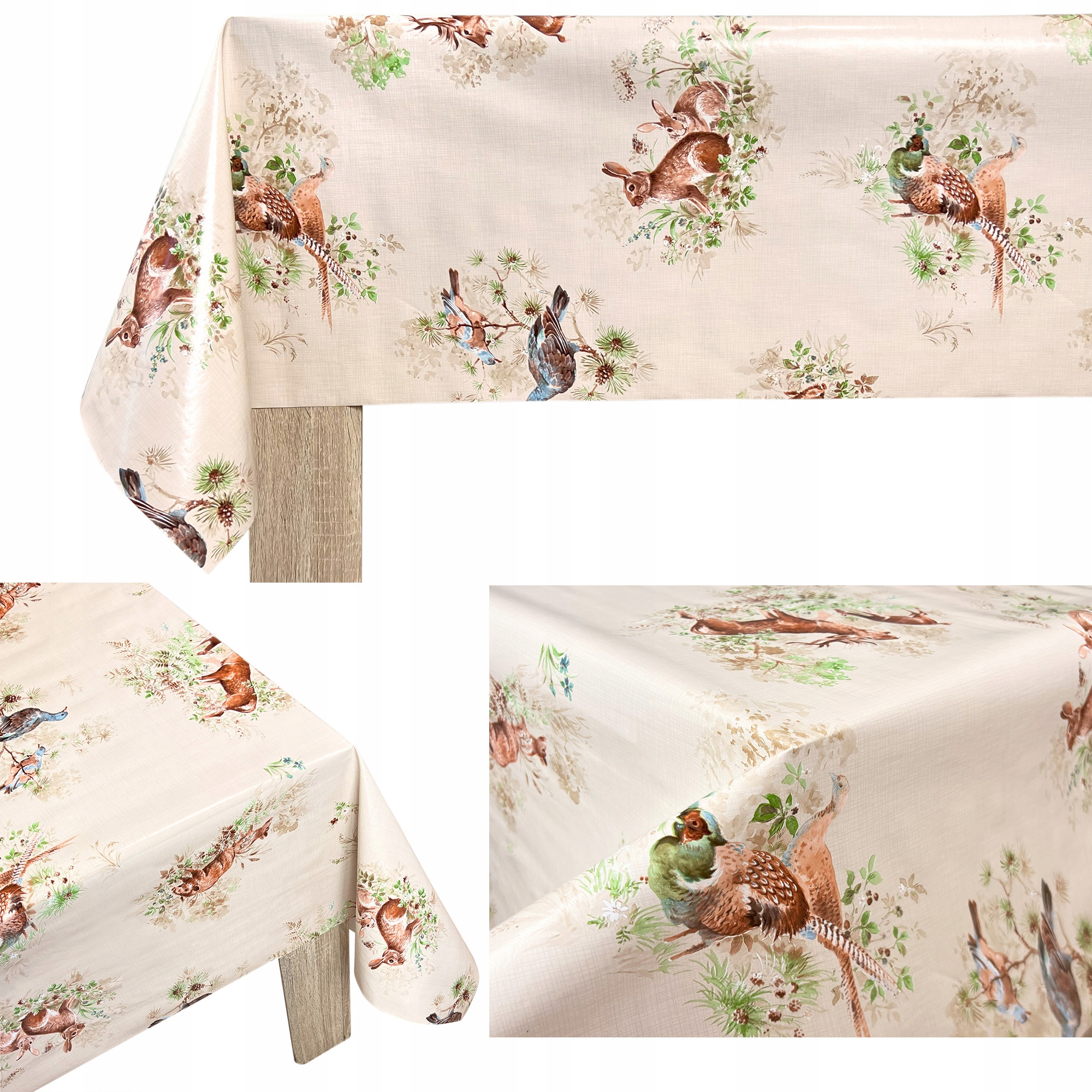 Odolný proti skvrnám Dekorativní ubrus Cerata na stůl do domu zahrady 140 cm x 20 m