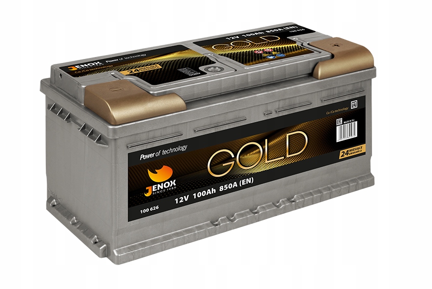 Akumulator Jenox Gold 12v 100Ah/850a