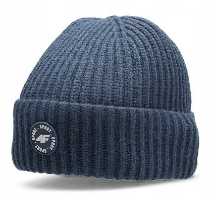 

Czapka Zimowa Juniorska Chłopięca 4F JCAM003 Denim
