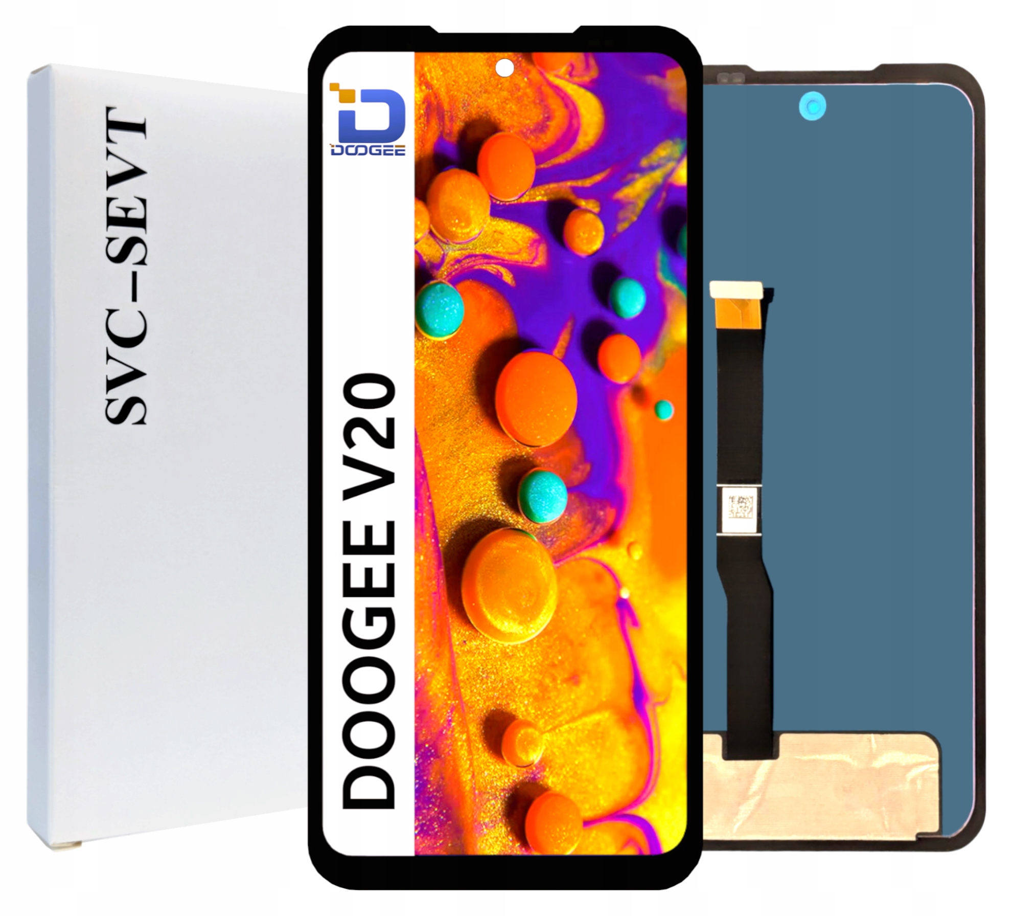 Displej pre Doogee V20 LCD displej Originál Zila