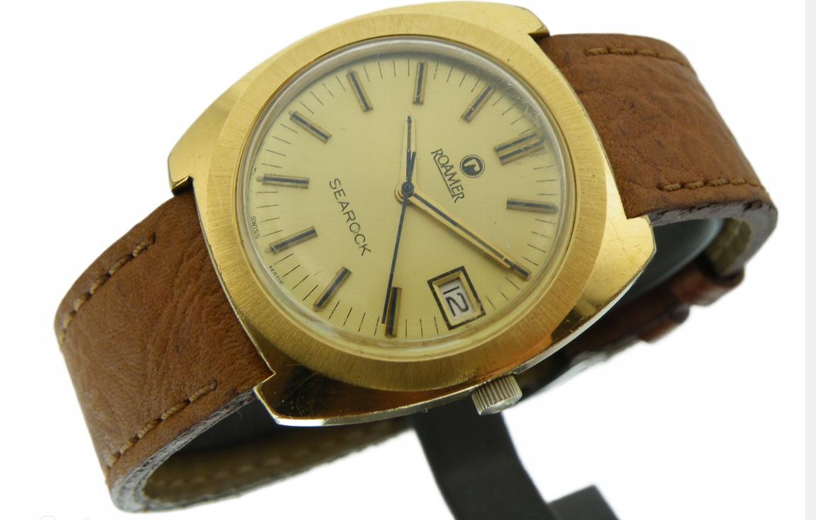 Roamer Searock Vintage Złocony