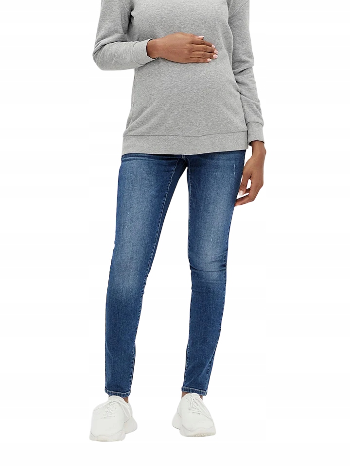 SPODNIE CIĄŻOWE MAMALICIOUS DAMSKIE JEANS W29 L34 Rozmiar 29/34