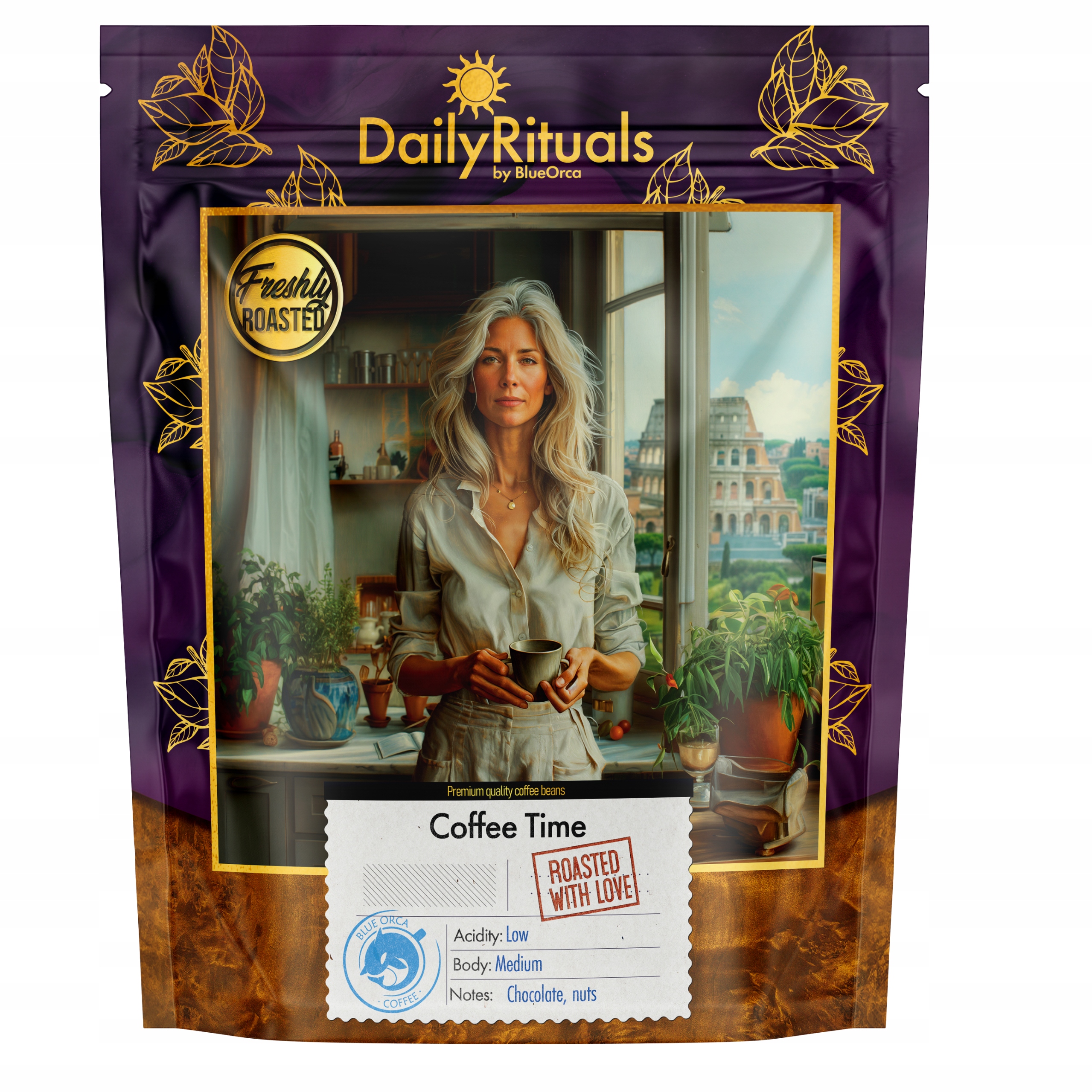 Levně Káva zrnková Daily Rituals Coffee Time Čerstvě Pražená 100% Arabica