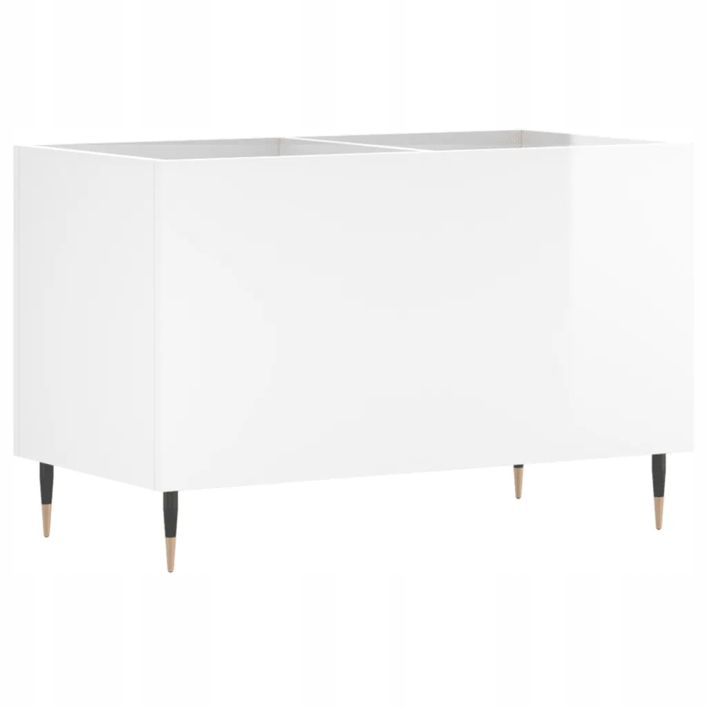 Szafka na winyle biała 74,5x38x48 cm