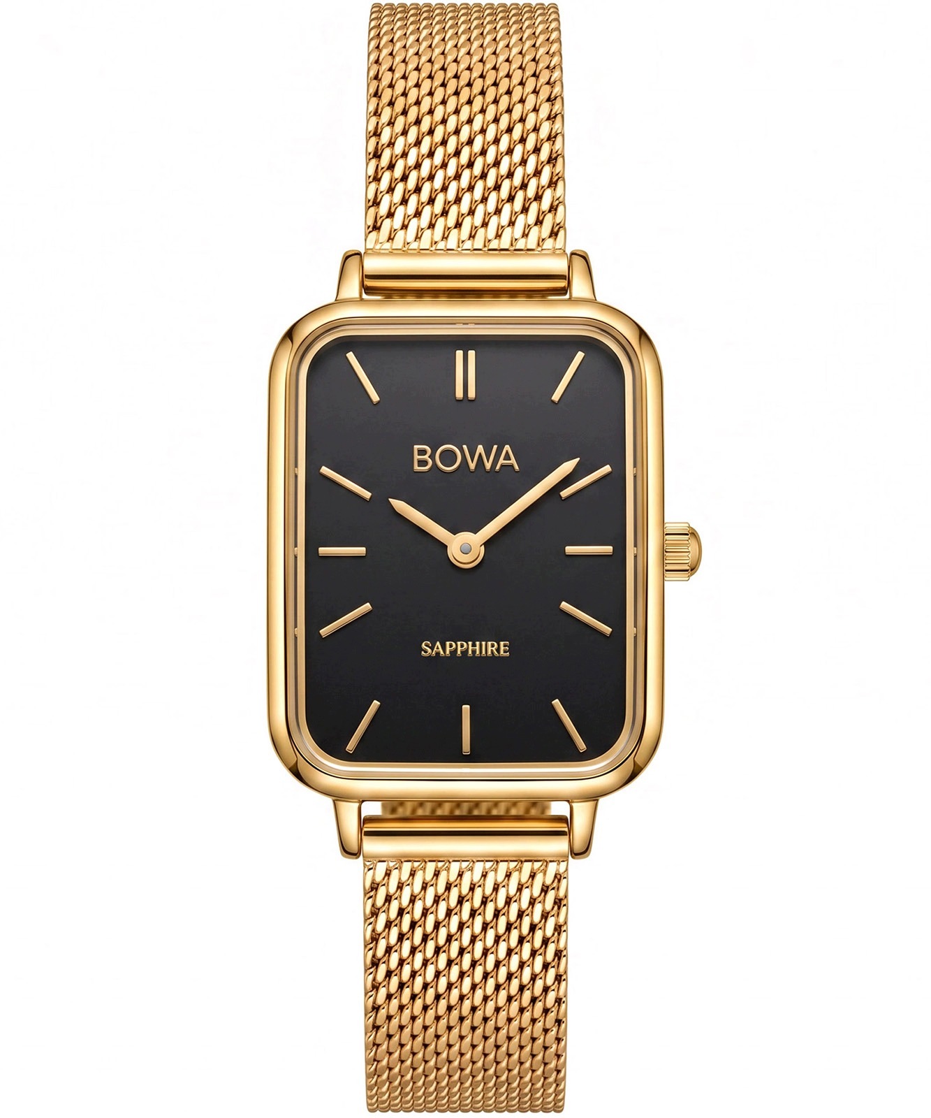 Dámské hodinky Bowa Dubai Black-Gold Mesh 20