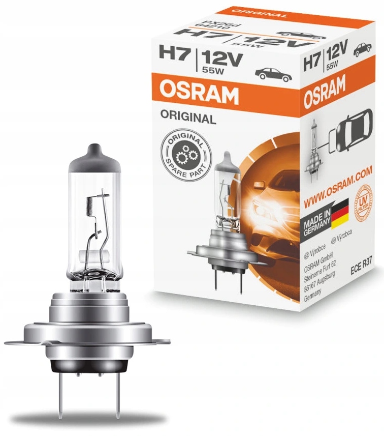 Żarówka Osram H7 Original Classic 12V 1SZT