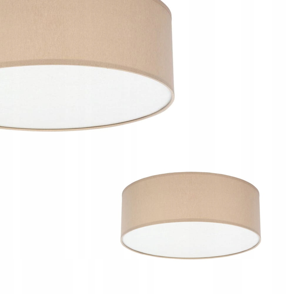 Stropné Svietidlo Rondo priemer 45cm béžovo-biely moderný na E27 4430 Tk Lighting