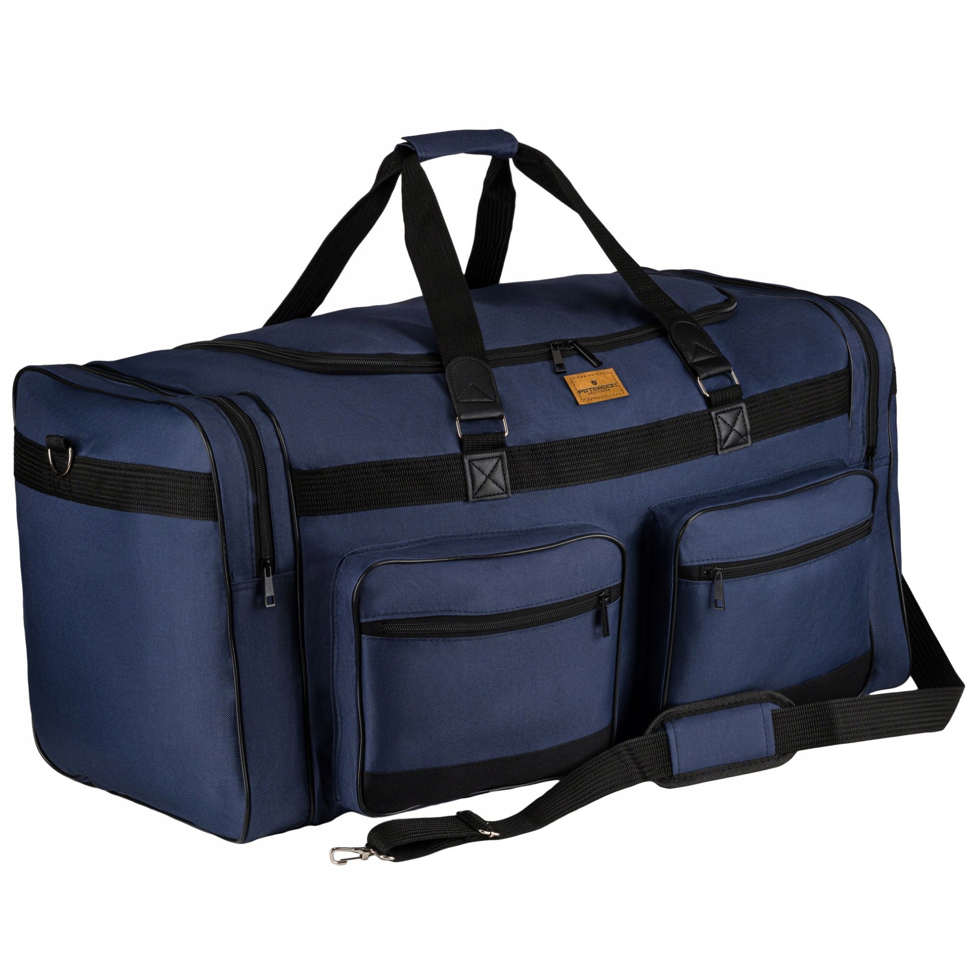 Cestovní taška Peterson s popruhem přes rameno, velké turistické sportovní zavazadlo