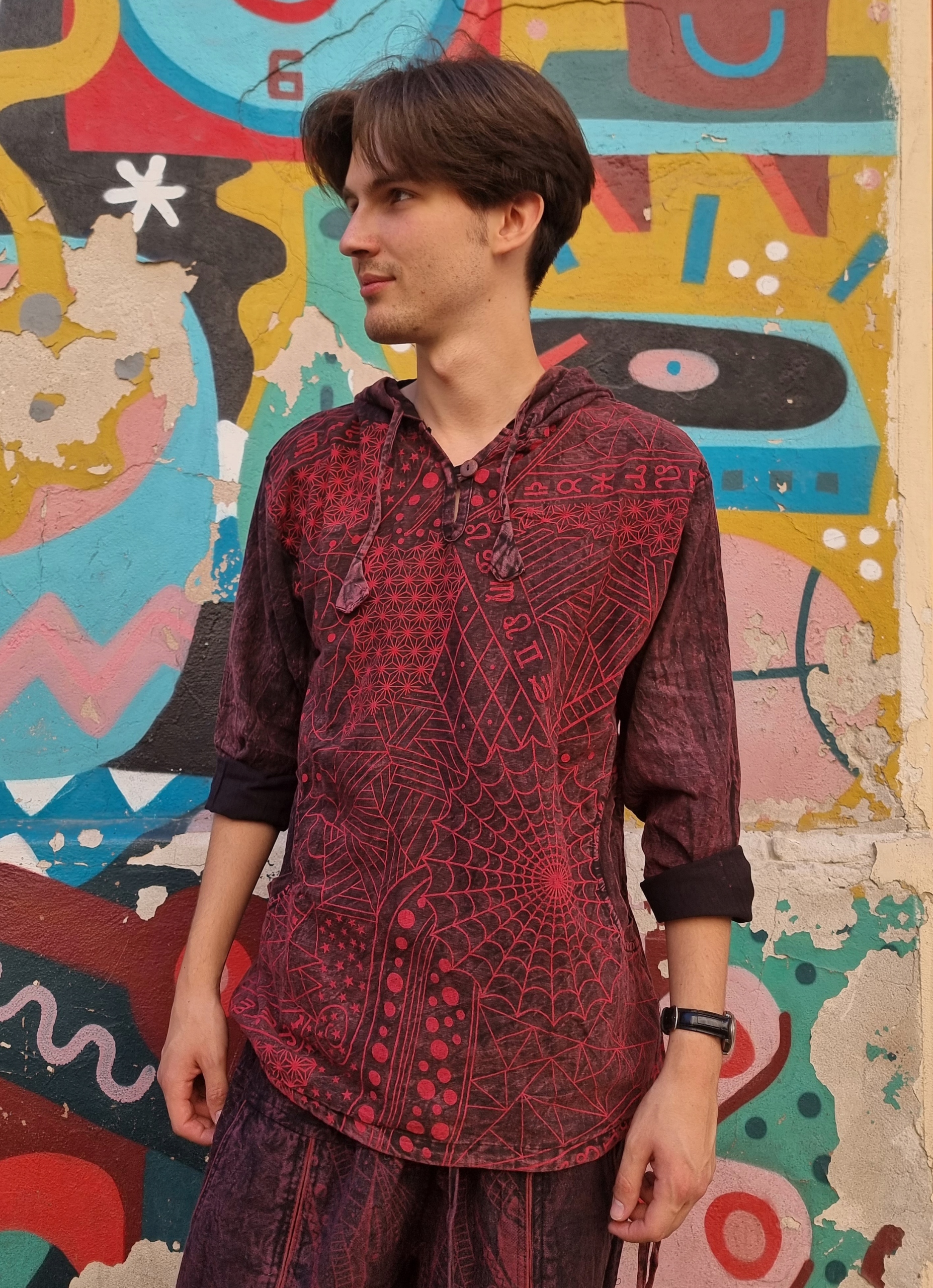 Košile s kapucí – motiv Znamení Zvěrokruhu M