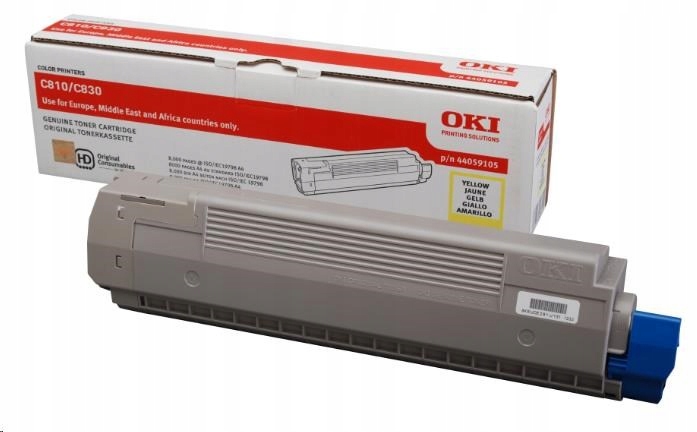 Toner Oki Yellow pre C810, C830 (8 000 strán za minútu)) 44059105