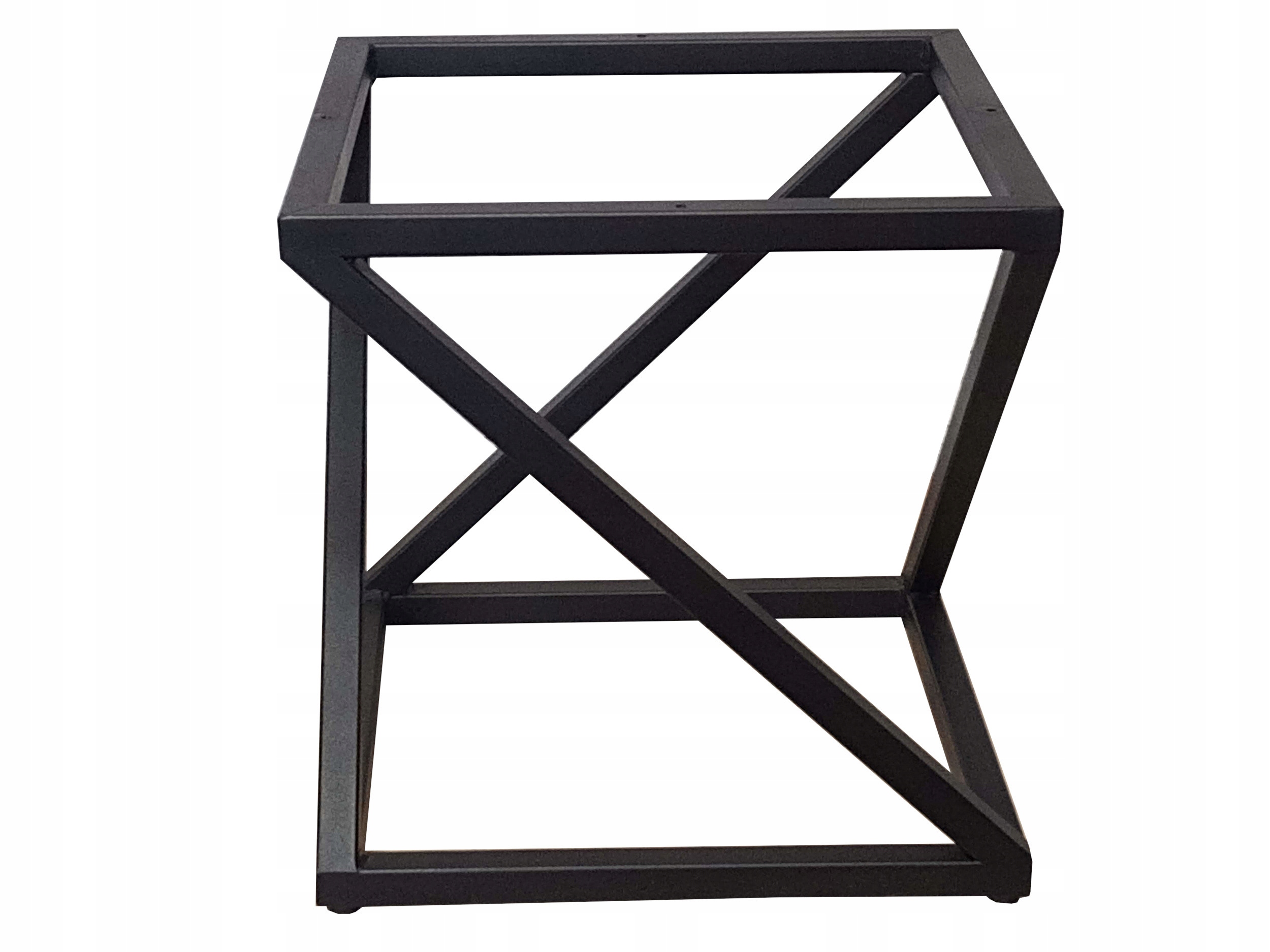 Pufa ZOA LOFT podstawa czarna BL14 Szerokość mebla 37 cm