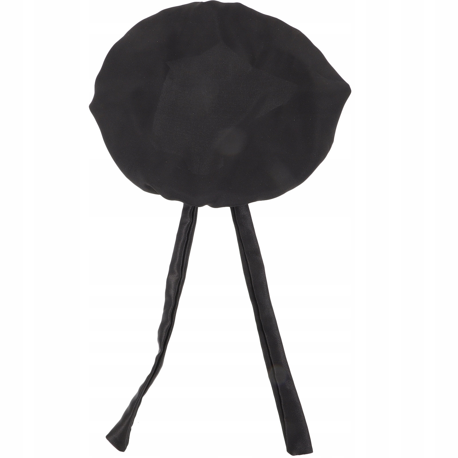 MODNY CZARNY CZAPEK DO KĄPIELI I SPANIA DAMSKI