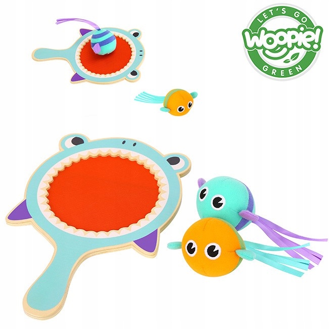 

Paletka Na Rzepy Piłki Gra Catch Ball Woopie Green