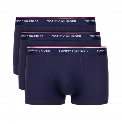 Tommy Hilfiger Pánské boxerky 3-Pack Tmavě modré, Velikost S
