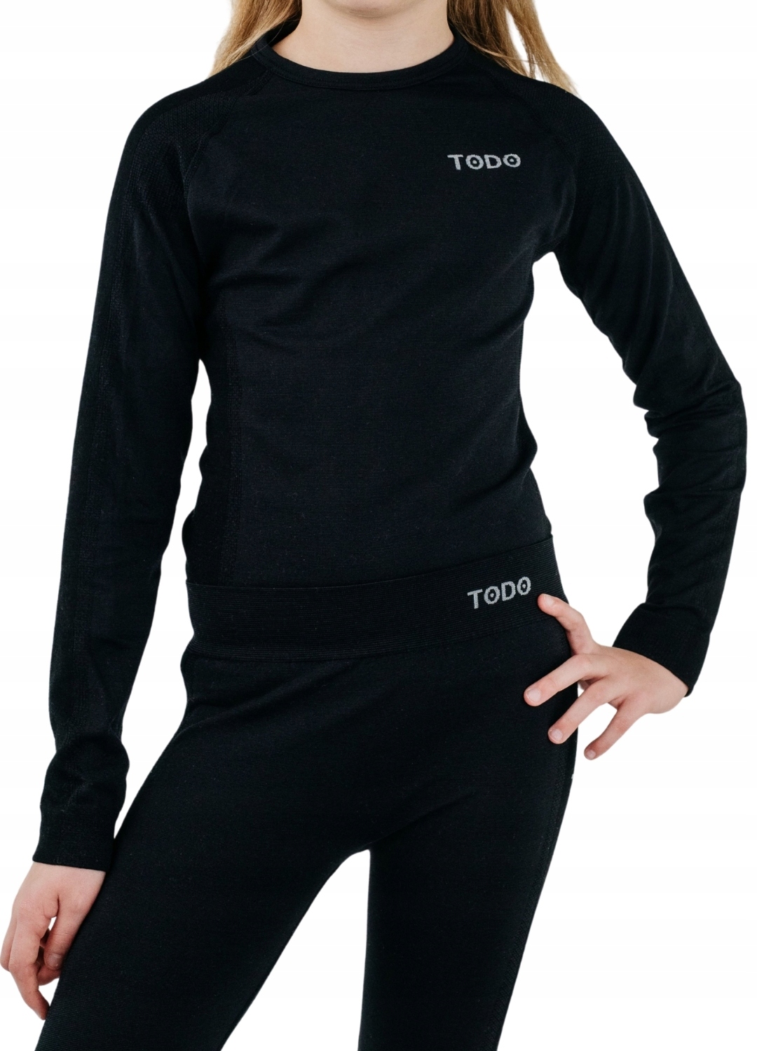 Dětská termoaktivní halenka s dlouhým rukávem ThermoLine Merino 128-142ca