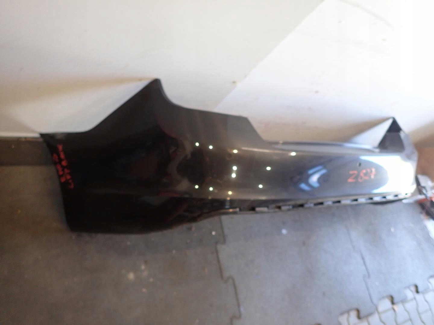 bumper rear part rear SKODA RAPID LIFTBACK 2012- 5JH807421B