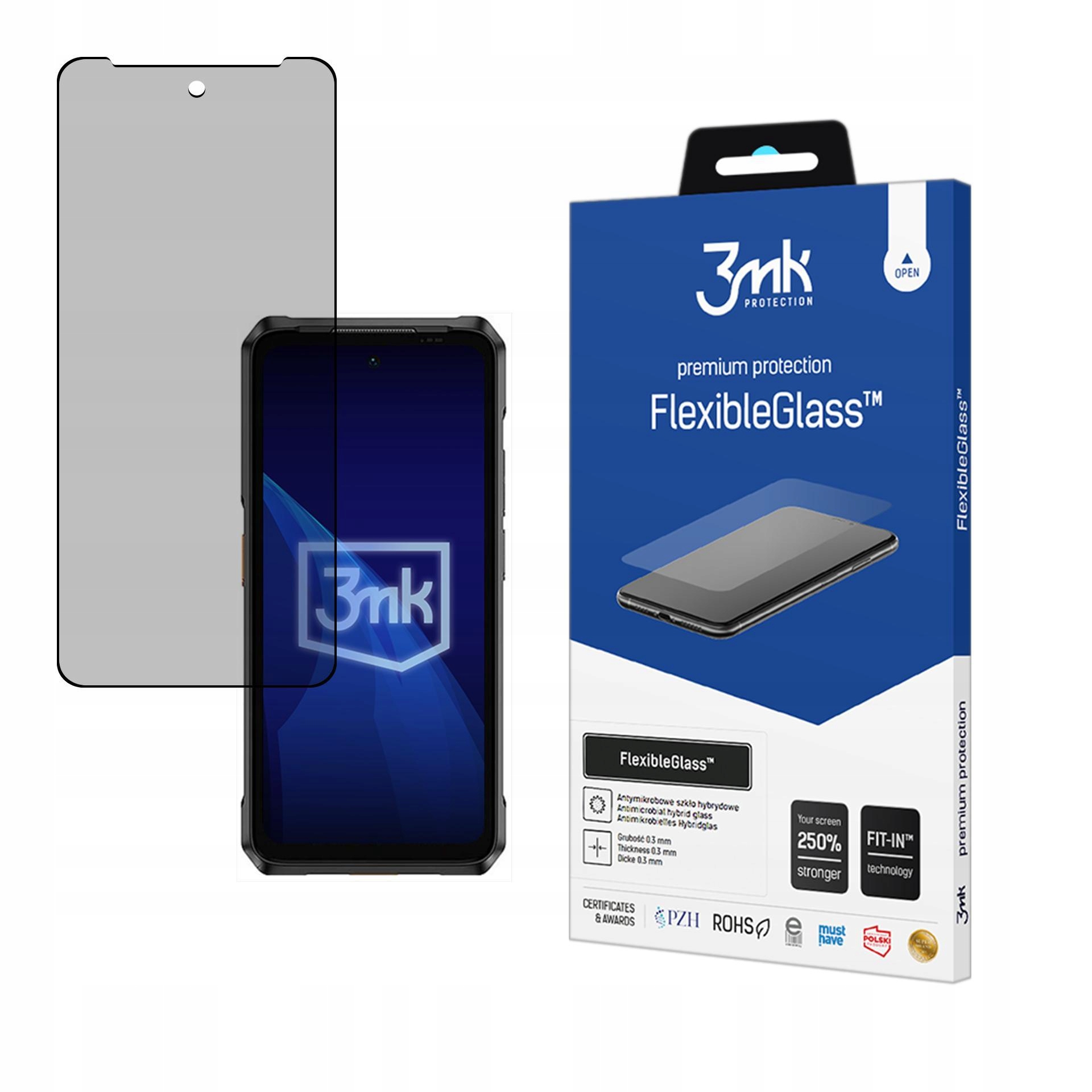 Szkło hybrydowe 3mk FlexibleGlass™ na Ulefone Armor 26 Ultra 3mk