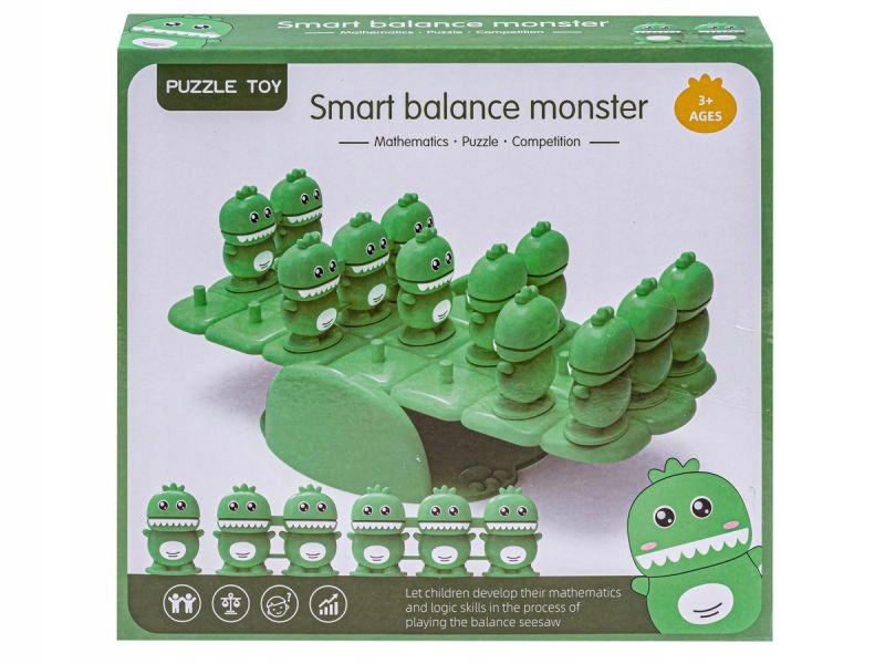 GRA ZRĘCZNOŚCIOWA ZABAWKA EDUKACYJNA DLA DZIECI PREZENT MATEMATYCZNA > Marka ChRLD