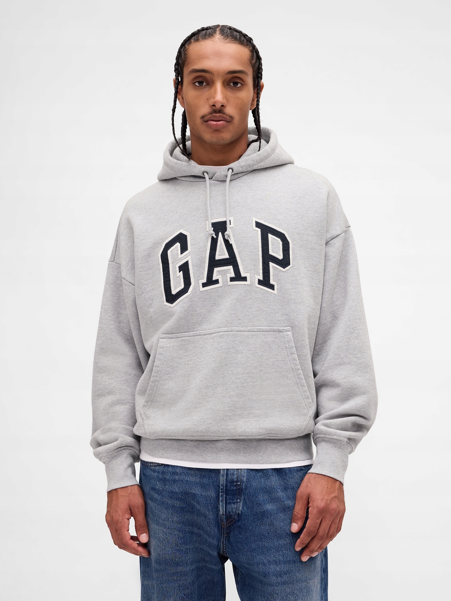 Gap Oversize mikina s logem Extra Heavyweight Unisex