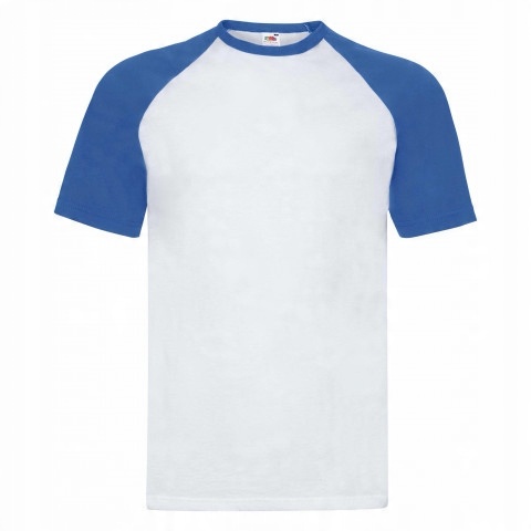 

Koszulka męska Baseball FruitLoom Biały/Blue M