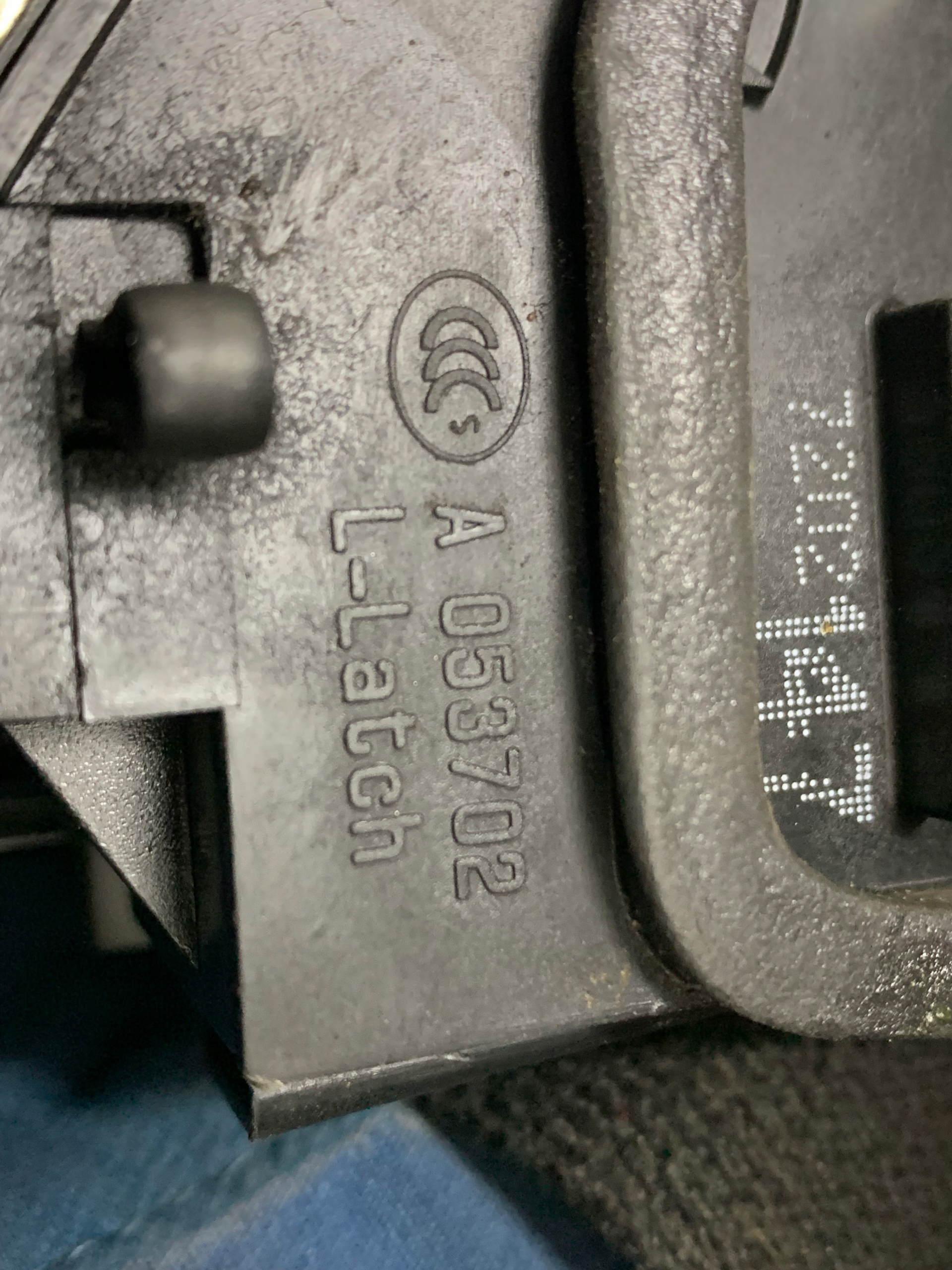 BMW E60 E61 lock door left rear part 7202147