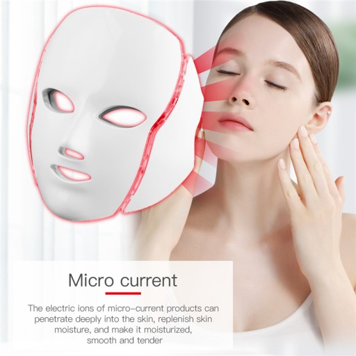 Maska LED na twarz z zabiegiem odmładzającym skórę Kod producenta BAOSITY