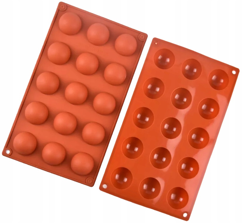 Forma foremka silikonowa półkule do czekolady