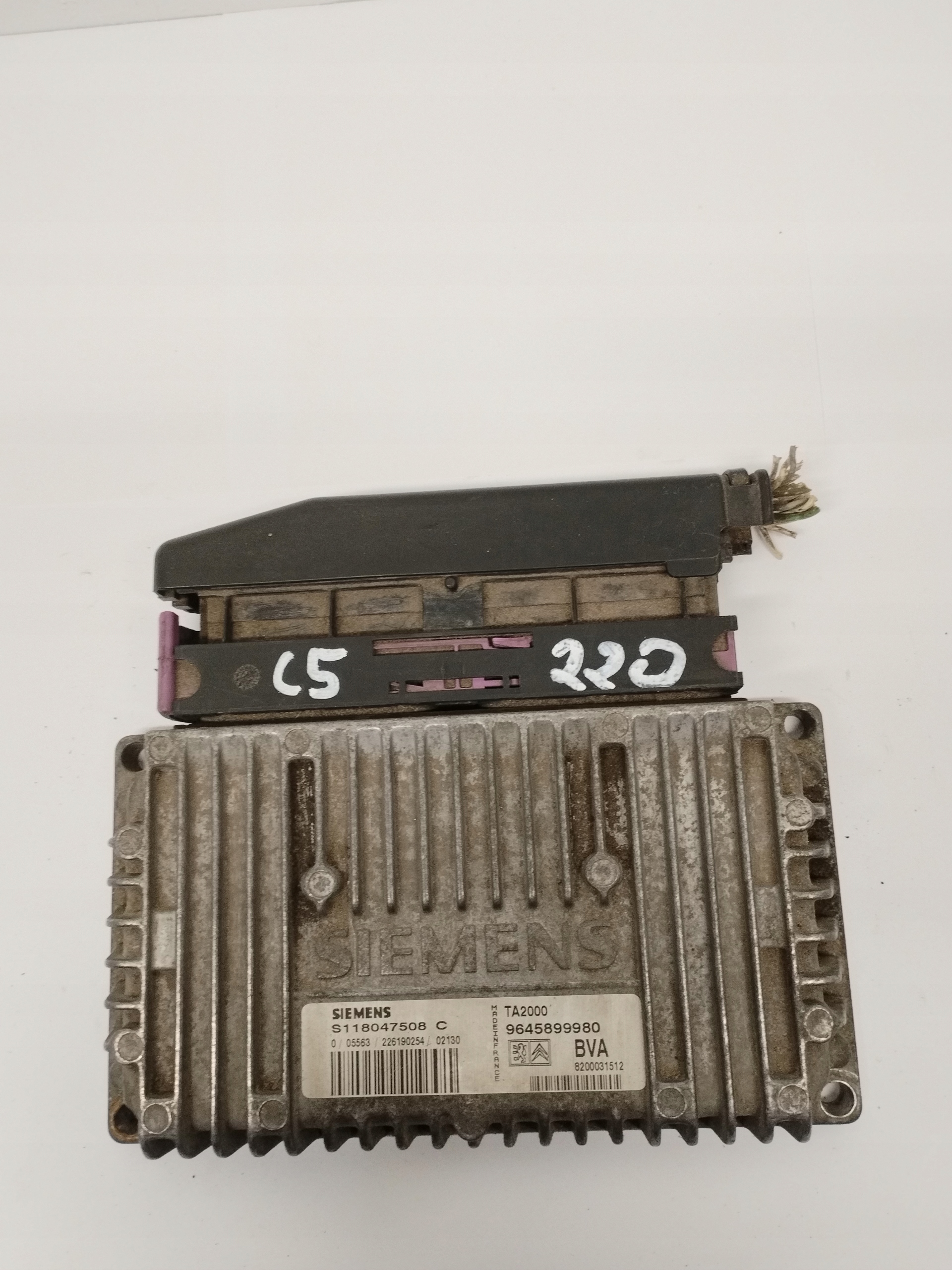 Computer Bedienteil DES MOTORS Citroen C5 9645899980
