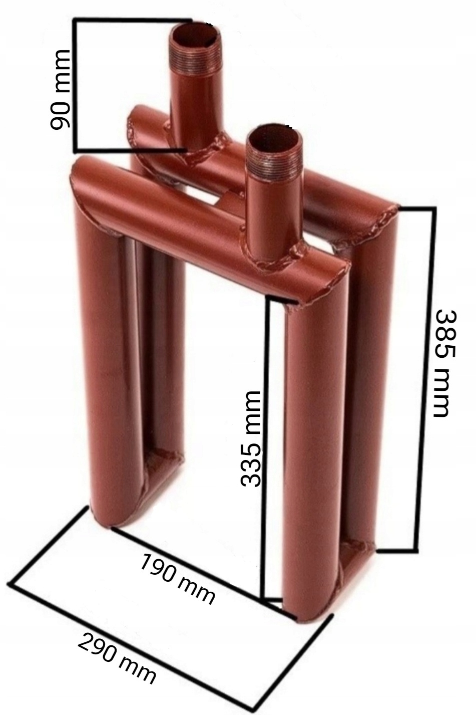 Wężownica Podkowa Wodna Duża Do Pieca Kuchni Węglowej Angielki Prawa