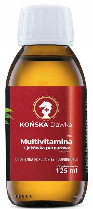 Levně Koňská dávka Multivitaminu Echinacea purpurová pro domácí zvířata 125 ml