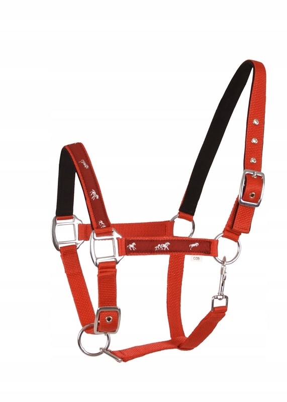 Kantar Api Active Horses czerwony Cob