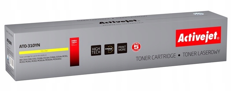 Toner Activejet Oki ATO-310YN zamiennik Oki 44469704 2000 stron Yellow