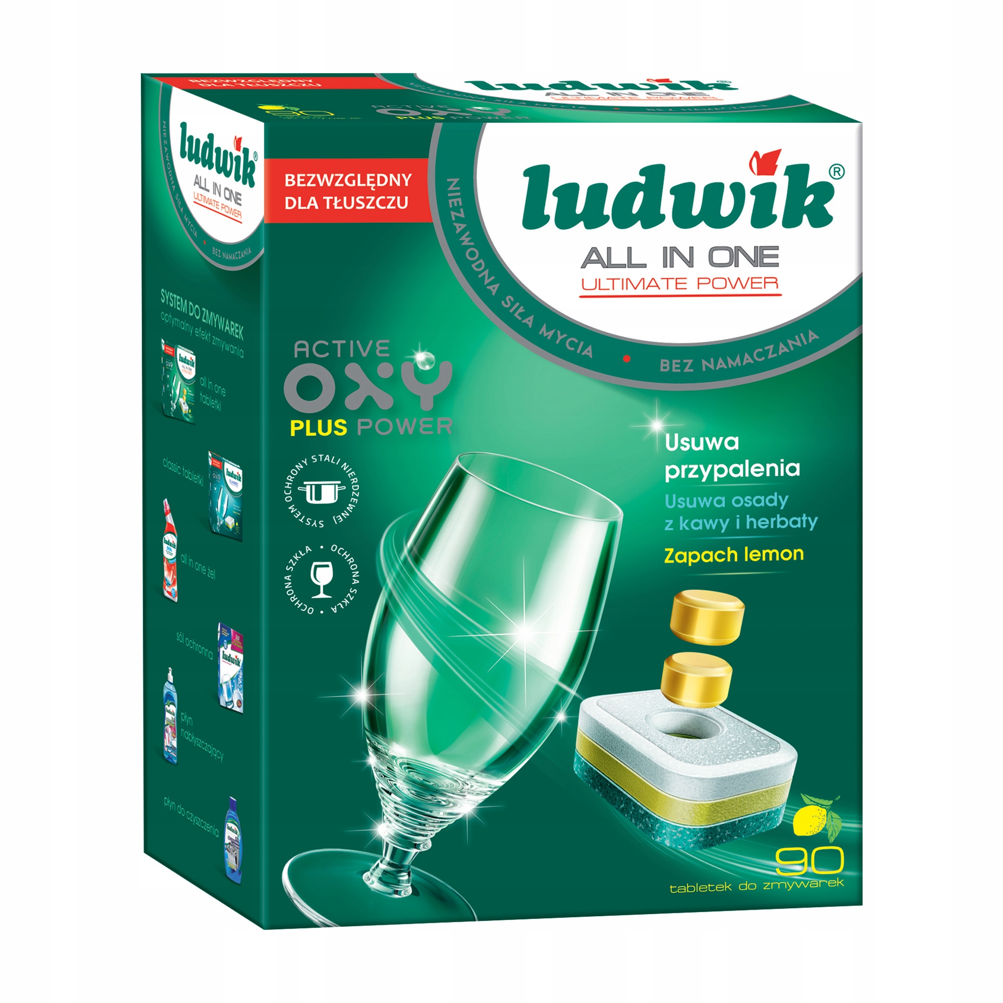 

Tabletki do zmywarek Ludwik all in one 90 szt.