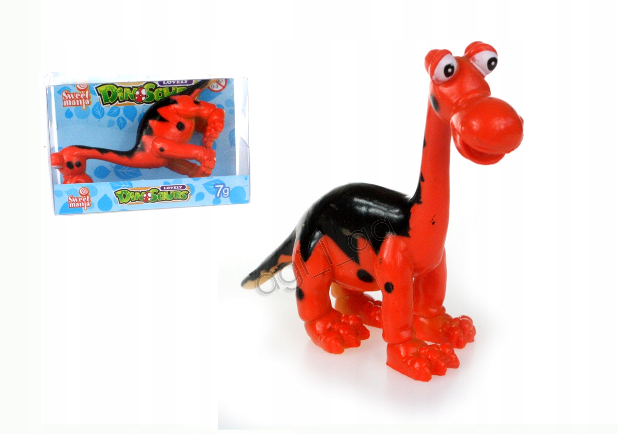 

Figurka Bajkowy Pomarańczowy Dinozaur Dla Dzieci!
