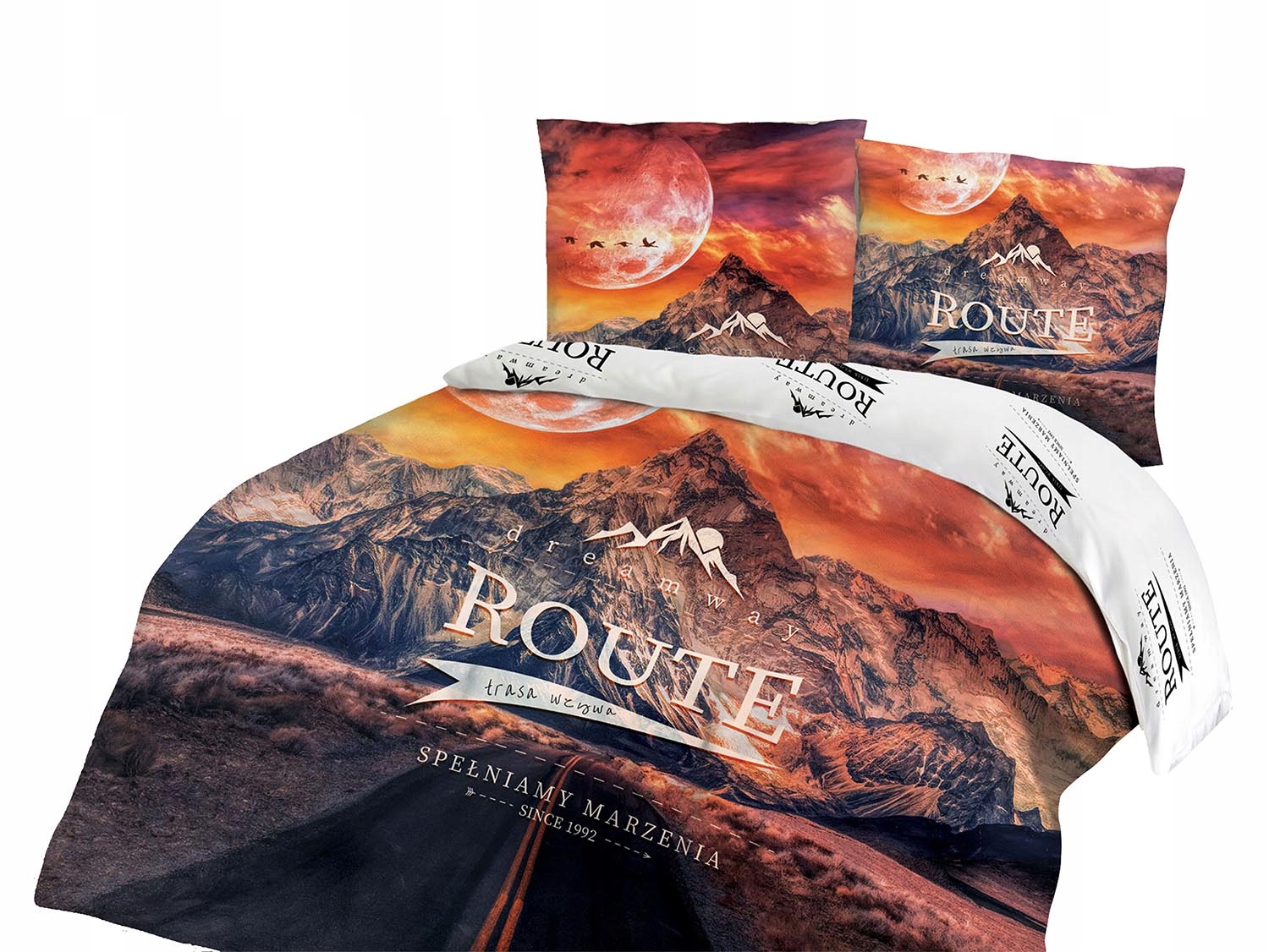 

Pościel 160x200 bawełniana 3 częściowa 2 poszewki