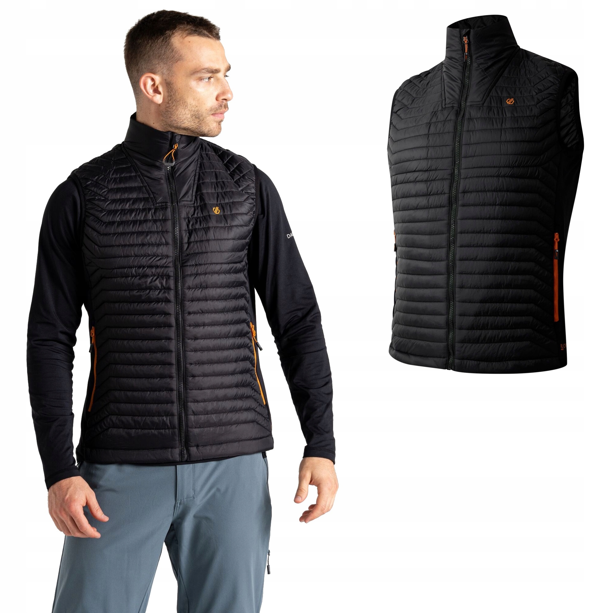 Kamizelka Męska Dare2b Descending II Gilet S Black 800