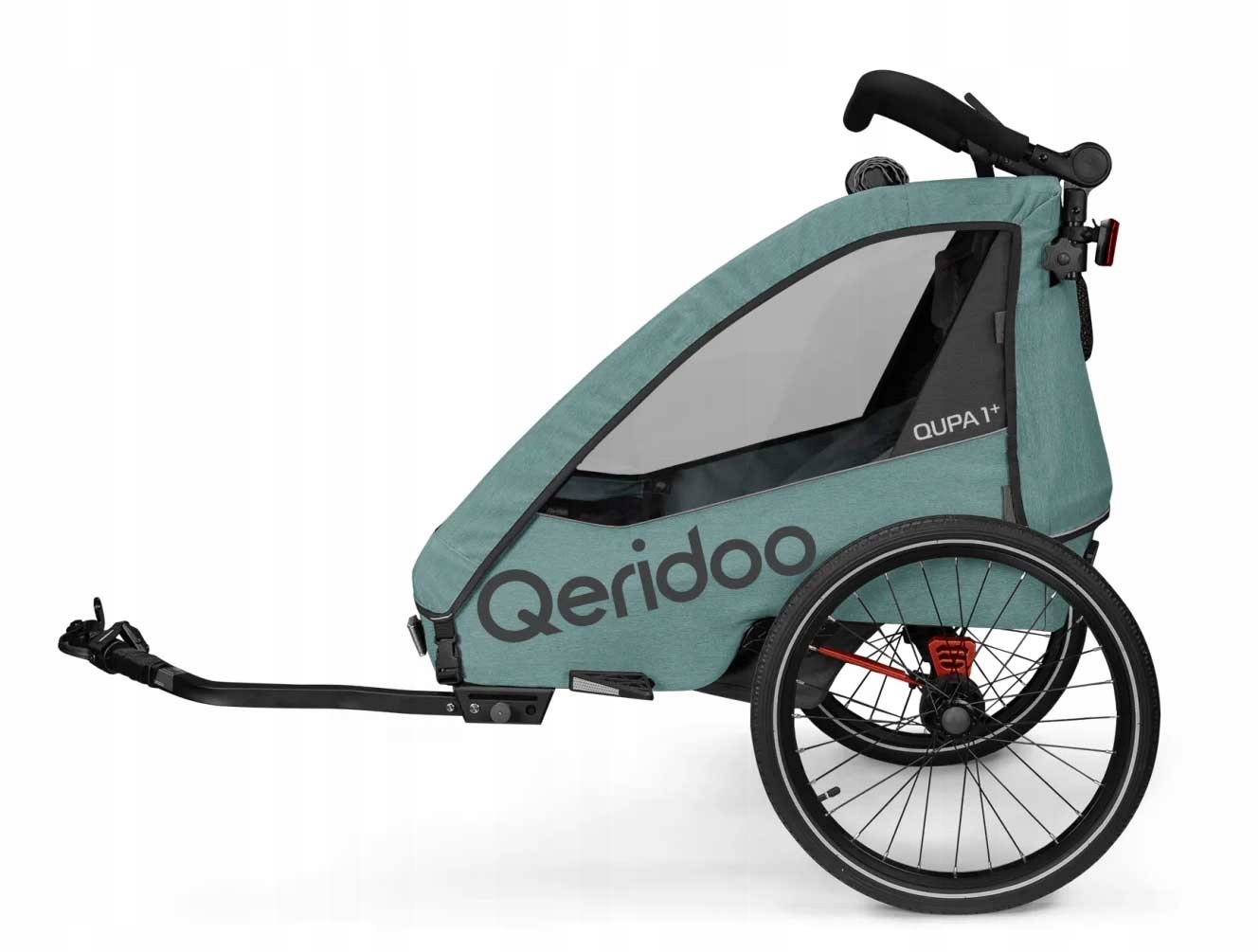 Przyczepka rowerowa Qeridoo Qupa 1 Plus Blue